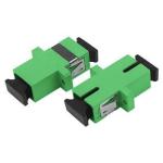 CATV SC Optical Fiber Adaptor Low Insertion Loss Simplex