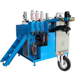 Wholesale PU Castor Wheels Making 0.01S Polyurethane Casting Machine from china suppliers