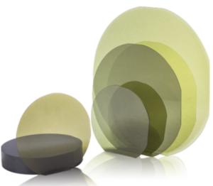 Wholesale Polished 100mm SIC Epitaxial Silicon Carbide Wafer 1mm Thickness For Ingot Growth from china suppliers