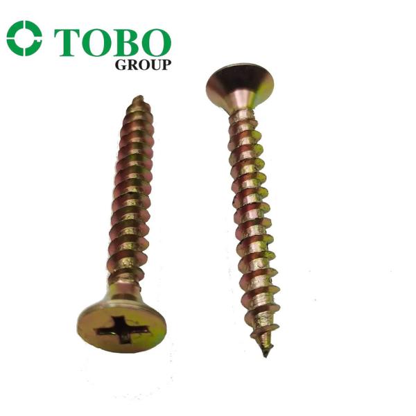 DIN7981 DIN7982 DIN7983 Double Countersunk Pozi Head Self Tapping Chipboard