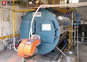 China 6 Ton 8 Ton Fire Tube Steam Boiler , Wet Back Structure Natural Gas Boiler on sale