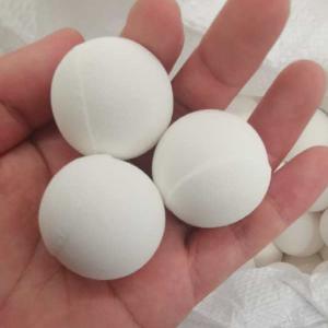 Wholesale Steel Industry Must-Have White Alumina Grinding Balls with Fe2O3 1%Max from china suppliers