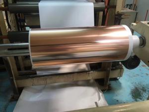 Wholesale Lithium Ion Battery Copper Foil 6um 7um 8um 10um / Large Copper Sheet Roll from china suppliers