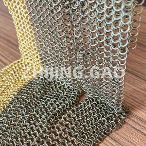 Wholesale Architectural Metal Round Ring Mesh Curtain Ss Electroplating from china suppliers