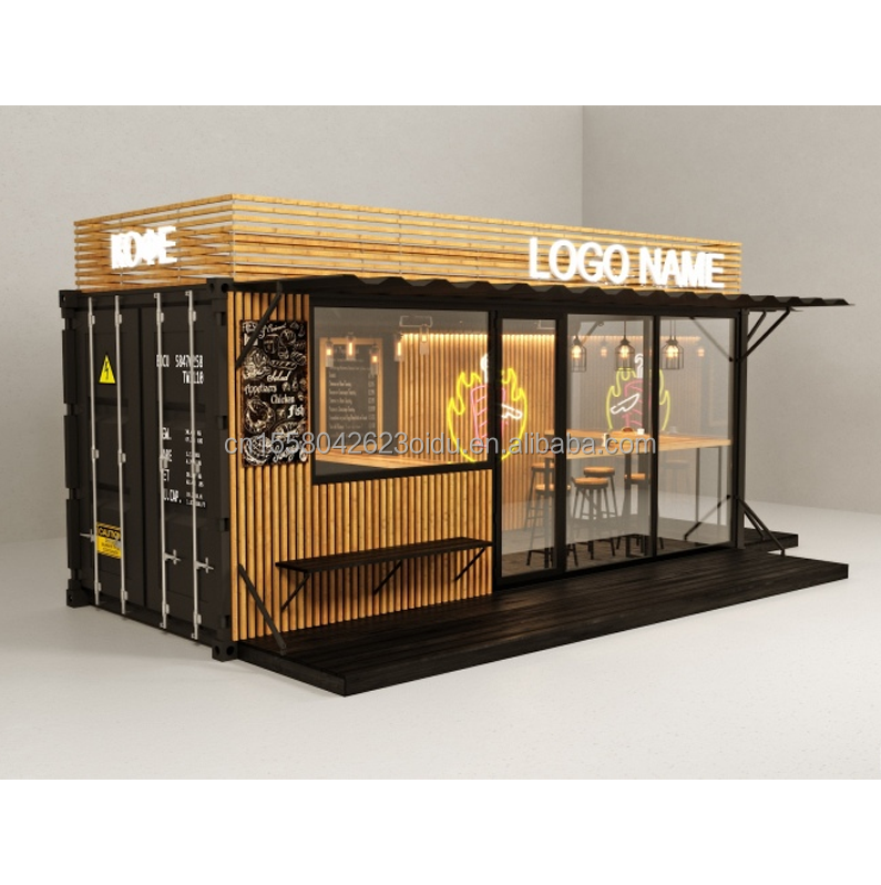 Modern Design Prefabricated Container House for Office/Outdoor Galvanized Steel Bending 180g Tiny Prefab Home Garden House
