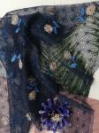 49 inch Flower Embroidery Lace Fabric