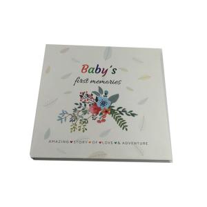 Wholesale Fancy Custom Softcover Child Coloring Memory Book / Baby Record Book from china suppliers