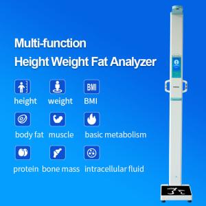 Wholesale Digital Height Weight Body Composition Analyzer Machine Height Weight Scale from china suppliers