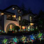 Color Changing 15 Leds 0.12W Solar Garden Tree Lights