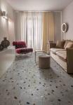 Terrazzo Marble 600x600mm Matte Ceramic Floor Tile Anti Slip