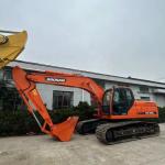 Used Doosan 220LC-7 Excavator Mini Hydraulic Crawler Digger for Road Constructio