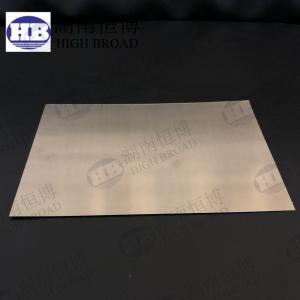Wholesale ISO / Rohs Magnesium Foil Thickness 0.25 Mm Size 100 × 100 Mm Purity 99.9% from china suppliers