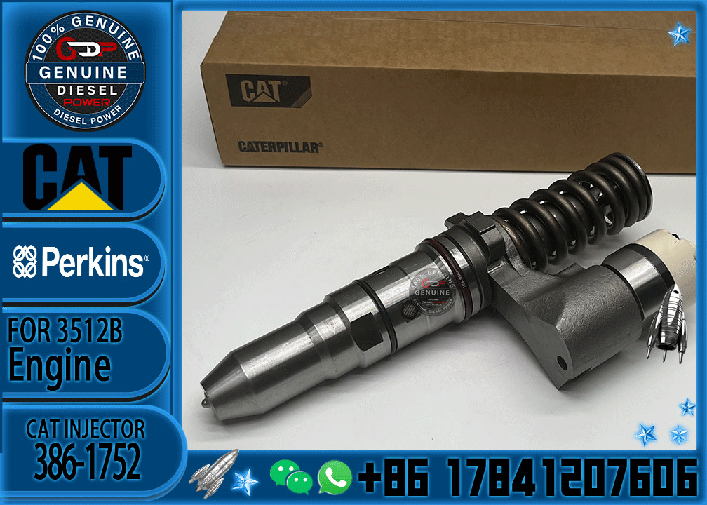 Diesel Fuel Injector 386-1752 3861752 20R-1264 20R1264 FOR Caterpillar Engine 3508B/3512B/3516B