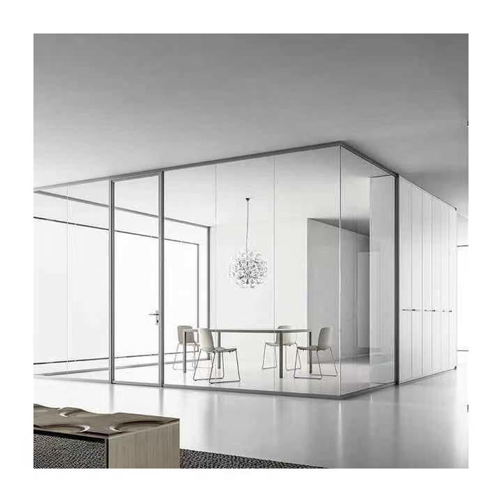 Stainless Steel Aluminium Glass Partition Wall Foldable Movable Office Dividers