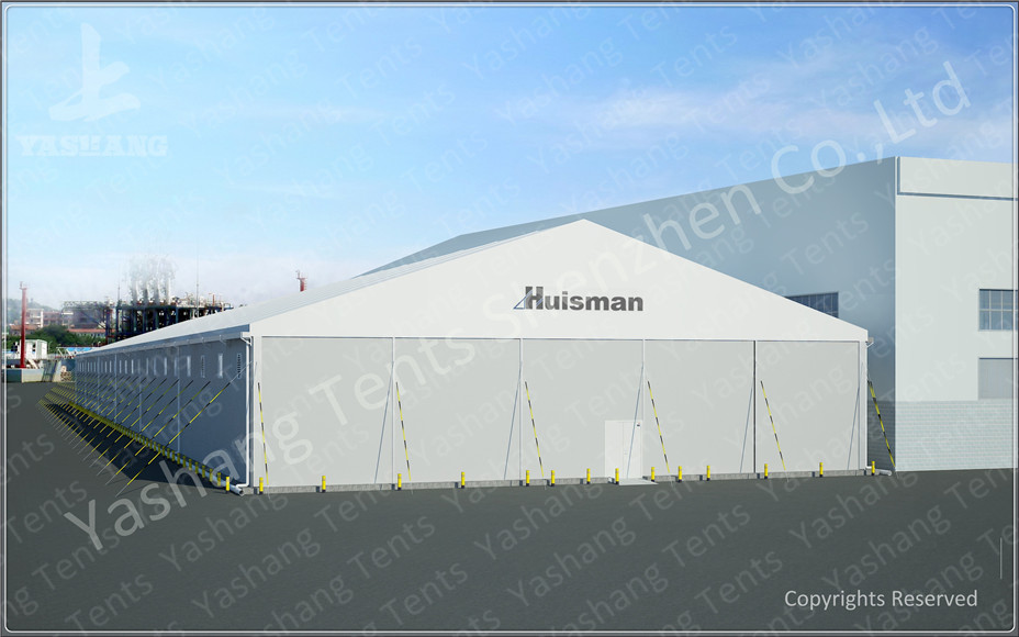 Outdoor Portable Industrial Storage Tents Shelter , Commercial Storage Tents