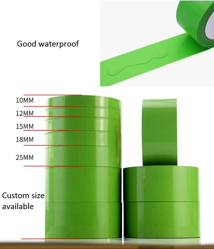 Industrial Grade Waterproof Single Sided Duct Tape For Binding And Sealing Pe Cloth Masking Tape