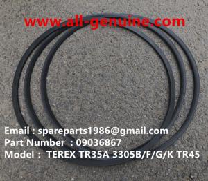 Wholesale TEREX 09036867 RING BACKUP OFF HIGHWAY NHL DUMP TRUCK TR35 TR50 TR60 TR100 3305B 3305F 3303 3307 TR45 TR70 MT4400 from china suppliers