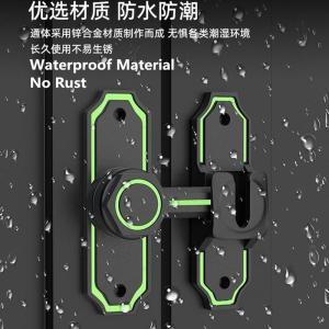 Wholesale Traditional Barn Door Latch Lock Noctilucent Rustic L80 X W25mm from china suppliers