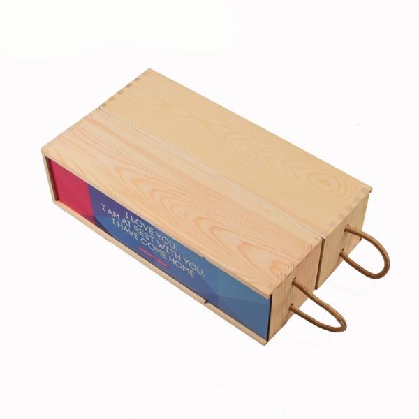 Creative DIY MDF Sublimation Blanks Custom Sublimation Wooden Wine Box