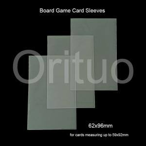 Wholesale Clear 62x96mm Board Game Sleeves / Gamegenic Card Sleeves Size from china suppliers