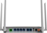 4GE 2FXS 2.4G 5G WiFi FHR2421GKB GPON ONT For FTTH Deployment