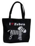 Organic Plain Cotton Bags Full Zipper Different Color Pattern Shopping bag