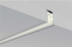 Anti Glare Recessed Aluminium Led Profile 24mm Anodized Finished