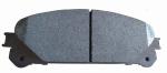 Professional Coating Brake Pad Replacement High Temperature Resistance