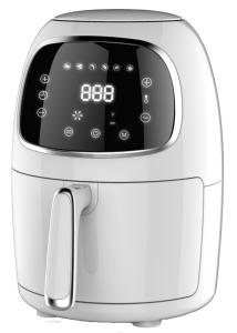 Wholesale White 2 Litre Compact Air Fryer 1200W Easy Cleaning PP / PC Material from china suppliers