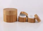 Wooden Cosmetic Cream Jar Cylinder Shape Screw Cap 5 Gram - 150 Gram