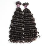 100% Unproducessed Natural Color Doble Wefted Virgin Indian Hair Deep Wave