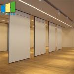 Hanging Operable Wooden Movable Sound Proof Partitions For Hotel