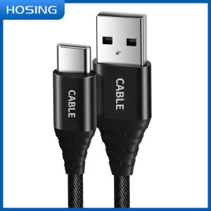 Wholesale Micro Lightning 1M Braided Nylon 2.4A CD01 USB Charging Cables from china suppliers