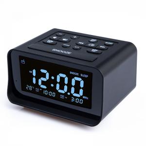 Wholesale Home Hotel LED Clock Radio , Portable Desk Radio With USB Port from china suppliers