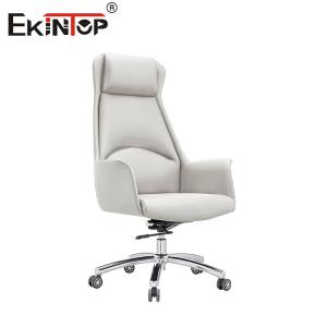Wholesale White PU Leather Chair Modern Style Commercial Office Chairs from china suppliers