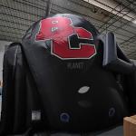 New Type Inflatable Football Helmet Inflatable Football Tunnel Entrance For