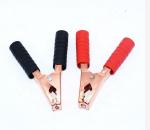 200A Safety Heavy Duty Brass Battery Alligator Clamps Universal PVC Insulator
