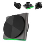 Ambient Iphone Magnetic Car Mount 15w Wireless Charger Ultra-Thin Design Fast