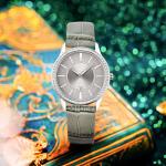 38mm Miyota GL10 Quartz Womens Leather Strap Watches Waterproof 5ATM