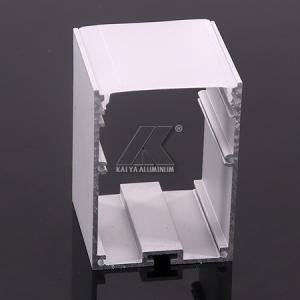 Wholesale CQC LED Aluminium Profile With Milky Cover Customized Length Plain Profiles Ends from china suppliers