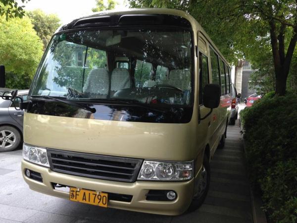 used Toyota coaster bus left hand drive diesel engine 6 cylinder city service