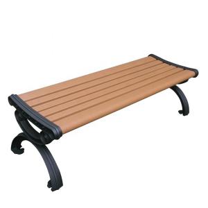 China Customized Outdoor Recycled Plastic Benches , Outdoor Urban Furniture 1500mm Length on sale