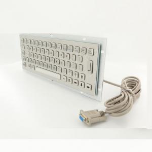 Wholesale Dustproof IP65 IK07 Waterproof Medical Stainless Steel Keyboard Metal 65 Keys from china suppliers