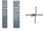 T Post 6ft Cattle Fence , 100m Long Farm Mesh Fencing