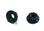 M20 DIN6923 Carbon Steel Hex Flange Nut Black Zinc Plating