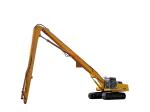 Long reach boom for 41-45 tons machine is sold without counterweight, the boom