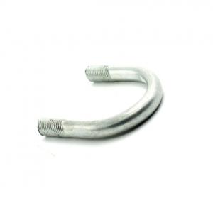 Wholesale U Bolt L Shaped Anchor Bolts , Plate Anchor Bolts Combined With Nuts from china suppliers