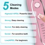 Plastic Rechargeable Oral Care Water Flosser Dental Portable Oral Irrigator
