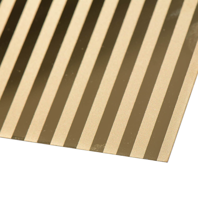 Custom Etched Stainless Steel Sheet 3mm Thickness 1219mm Width