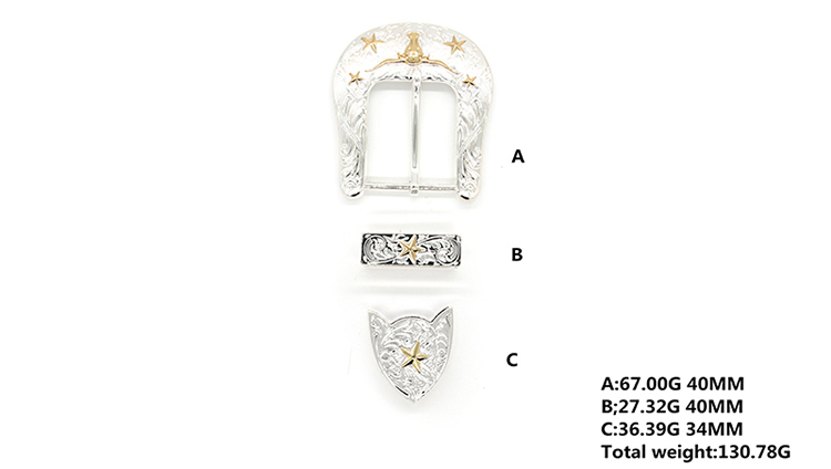Men Fashion Belt Buckles , Thick Zinc Alloy Plate Style Belt Buckle